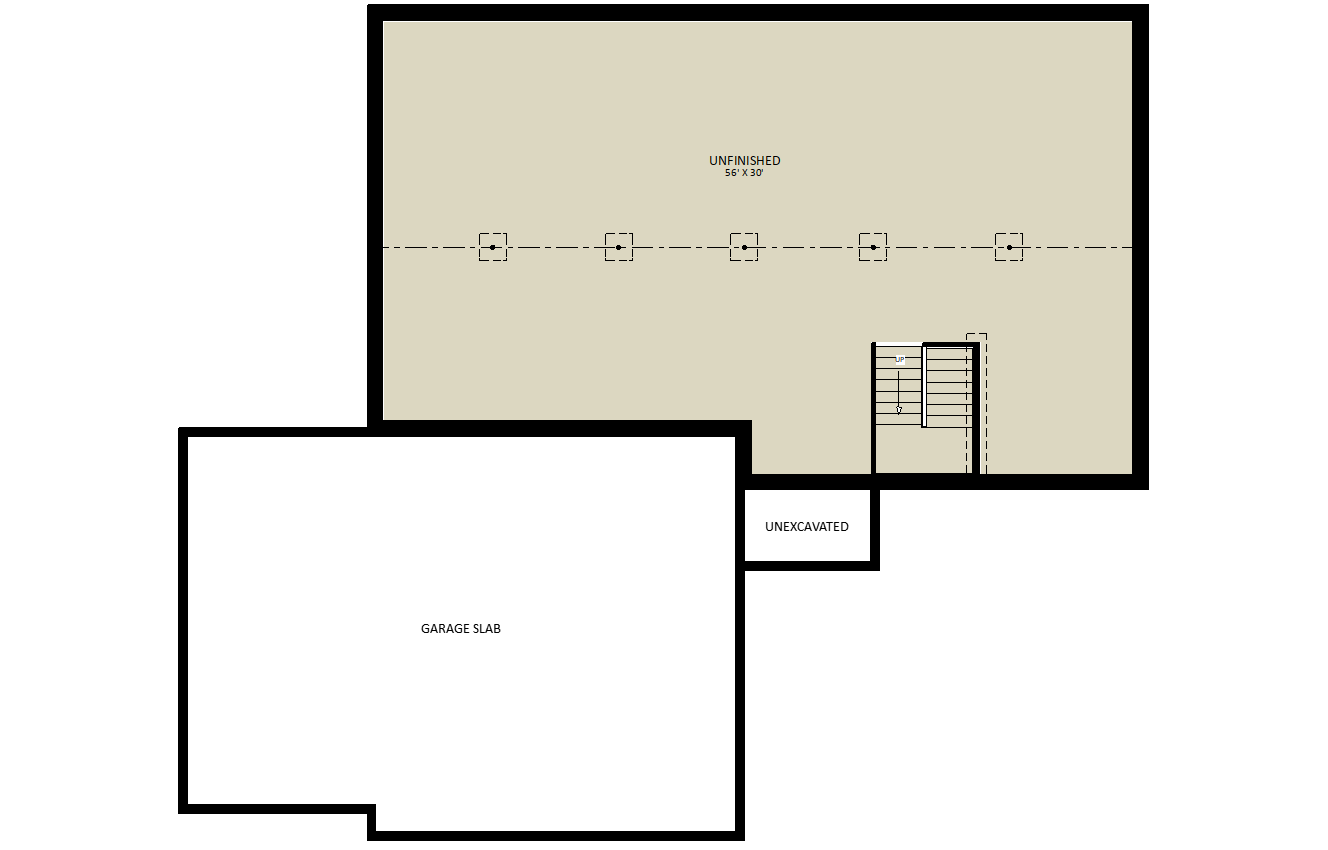 Oak View IILower Level Floor Plan